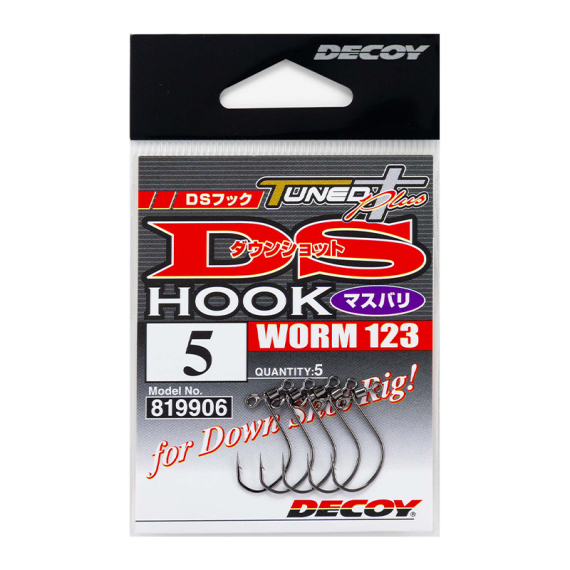 Decoy Worm123 DS Hook Masubari dans le groupe Hameçons et terminal tackle / Hamecon peche / Hamecon drop shot l\'adresse Sportfiskeprylar.se (DW1233r)