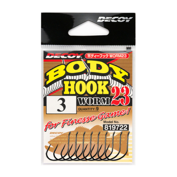 Decoy Worm23 Body Hook dans le groupe Hameçons et terminal tackle / Hamecon peche l\'adresse Sportfiskeprylar.se (DW231r)