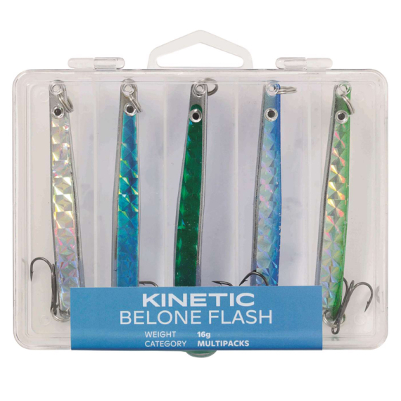 Kinetic Belone Flash (5-pack) dans le groupe Leurre de la peche / Kits leurres / kits leurres truite et arc-en-ciel l\'adresse Sportfiskeprylar.se (E128-012-163r)