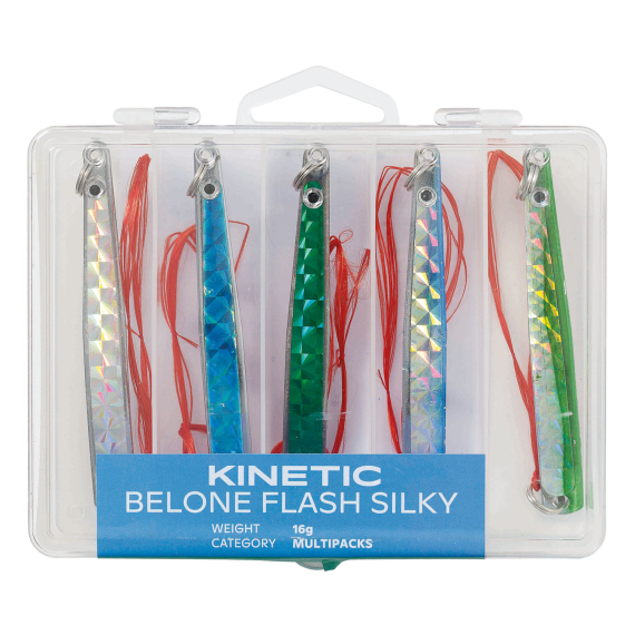 Kinetic Belone Flash Silky 20g (5pcs) dans le groupe Leurre de la peche / Leurre truite / Leurres truite de mer l\'adresse Sportfiskeprylar.se (E129-010-163)