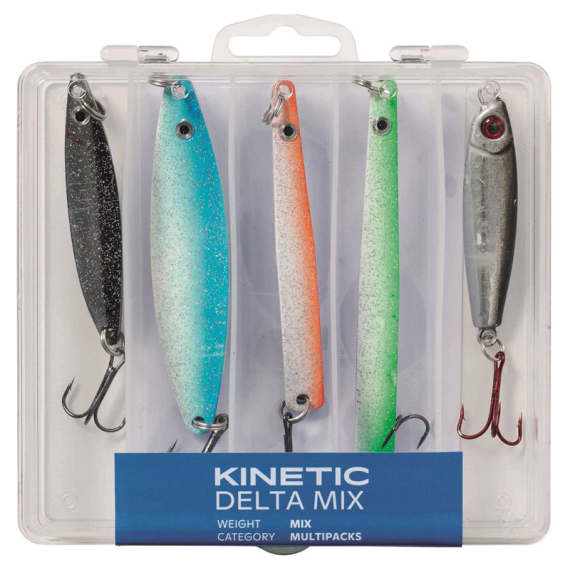 Kinetic Delta Mix 5-pack dans le groupe Leurre de la peche / Kits leurres / kits leurres truite et arc-en-ciel l\'adresse Sportfiskeprylar.se (E148-023-163)