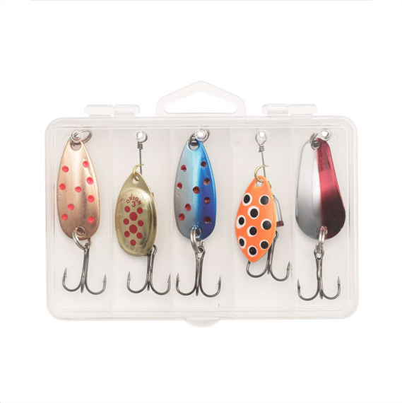 Kinetic Alpine Trout Mix 5pcs dans le groupe Leurre de la peche / Cuillere peche l\'adresse Sportfiskeprylar.se (E150-023-163)