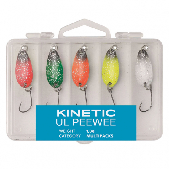 Kinetic UL PeeWee Mix (5-pack) dans le groupe Leurres / Kits leurres / kits leurres truite et arc-en-ciel l\'adresse Sportfiskeprylar.se (E224-023-163)