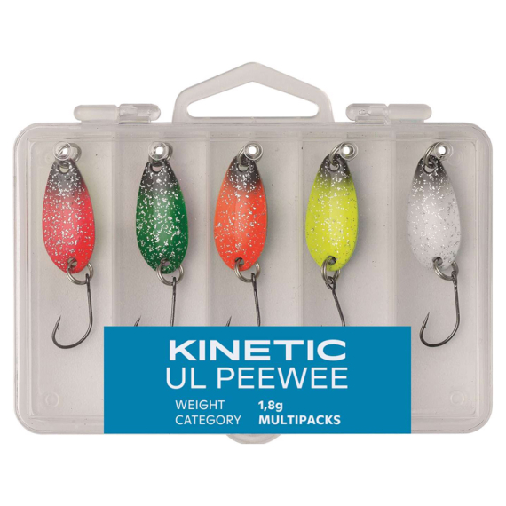 Kinetic Ul Peewee (5-pack) dans le groupe Leurre de la peche / Kits leurres / kits leurres truite et arc-en-ciel l\'adresse Sportfiskeprylar.se (E224-025-163r)
