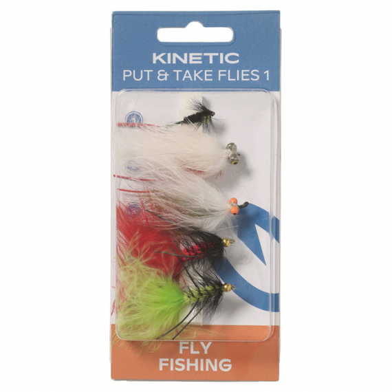Kinetic Put N\' Take Flies (5-pack) dans le groupe Leurre de la peche / Mouches / Kits mouche l\'adresse Sportfiskeprylar.se (E510-073-163r)