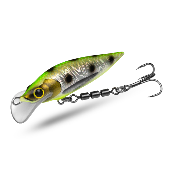 Elfbaits Baby Troll 7,5cm, 6g - Frog dans le groupe Leurre de la peche / Leures fait main / Crankbaits fait main l\'adresse Sportfiskeprylar.se (EFLBAITBBYT3)