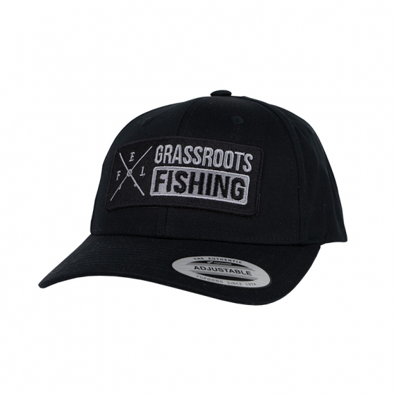 Eastfield Curved Cap Black - Grassroots Fishing dans le groupe Habits et chaussures / Casquettes et chapeaux / Casquettes / Casquettes Dad l\'adresse Sportfiskeprylar.se (EFLHS1001789-1)