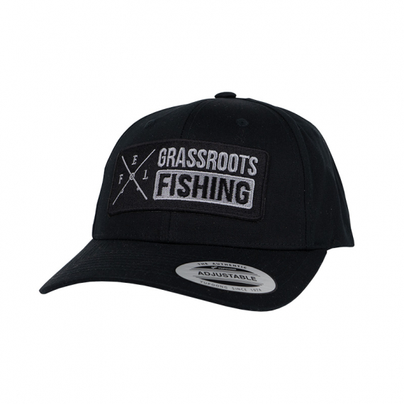 Eastfield Curved Cap Black - Grassroots Fishing dans le groupe Habits et chaussures / Chapeau de peche, casquette peche / Casquettes / Casquettes Dad l\'adresse Sportfiskeprylar.se (EFLHS1001789-1)