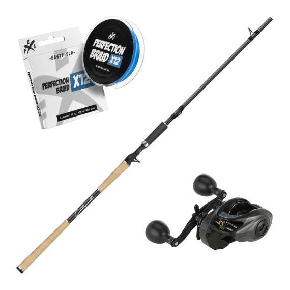 Eastfield Catapult V2 Casting Combo 8\'2\'\' 50-150g dans le groupe Ensembles de pêche / Ensemble casting / Ensemble Baitcaster Brochet l\'adresse Sportfiskeprylar.se (EFTCTPBEASTCOMBO)
