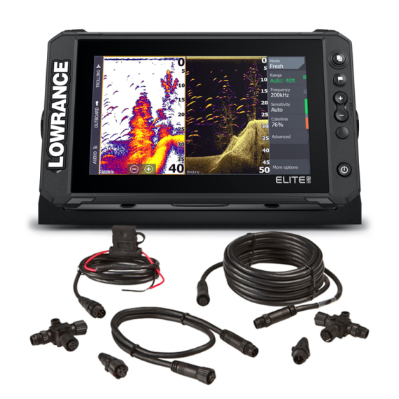 Lowrance Elite FS 9 NMEA 2000 Set dans le groupe Électronique marine et bateau / Sondeur et GPS / Echosondeur, sondeur peche l\'adresse Sportfiskeprylar.se (ELITEFS9NMEASET)