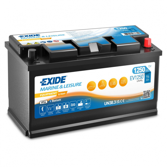 Exide Equip Litium 12V 200Ah dans le groupe Électronique marine et bateau / Batteries et chargeurs / Batteries / Batteries lithium l\'adresse Sportfiskeprylar.se (EV2500)