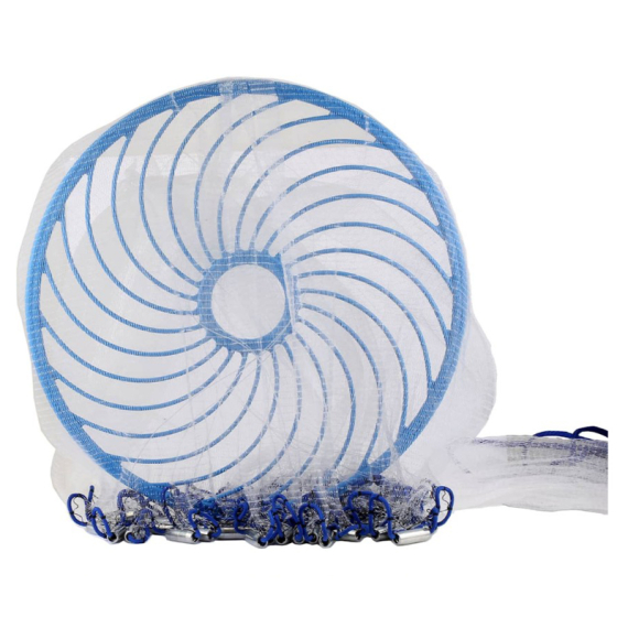 Wiggler UFO Cast Net w. Iron Sinkers 10m dans le groupe Accessoires de pêche / éperviers et pièges à poissons / éperviers l\'adresse Sportfiskeprylar.se (EVKU)