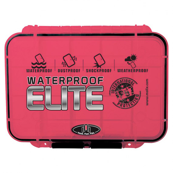 Molix Elite Waterproof 02 Compartments dans le groupe Stockage / Boîtes de pêche / Boîtes à leurres l\'adresse Sportfiskeprylar.se (EWP-02C)