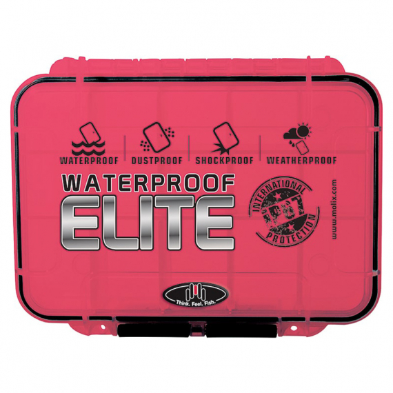 Molix Elite Waterproof 02 Compartments dans le groupe Stockage / Boite de peche / Boite a leurre l\'adresse Sportfiskeprylar.se (EWP-02C)