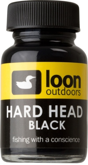 Loon Hard Head Black dans le groupe Hameçons et terminal tackle / Fabrication mouche l\'adresse Sportfiskeprylar.se (F0089)