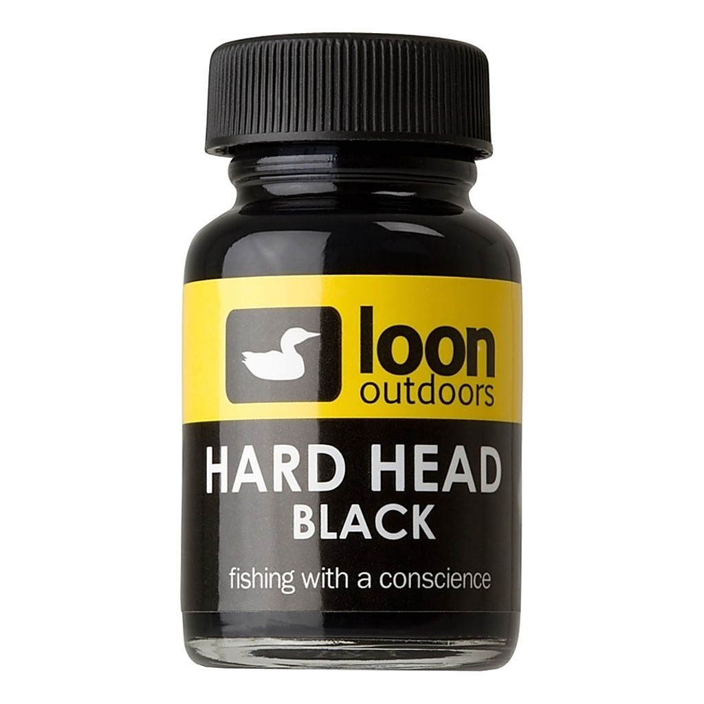 Loon Hard Head Black dans le groupe Hameçons et terminal tackle / Fabrication mouche l\'adresse Sportfiskeprylar.se (F0089)