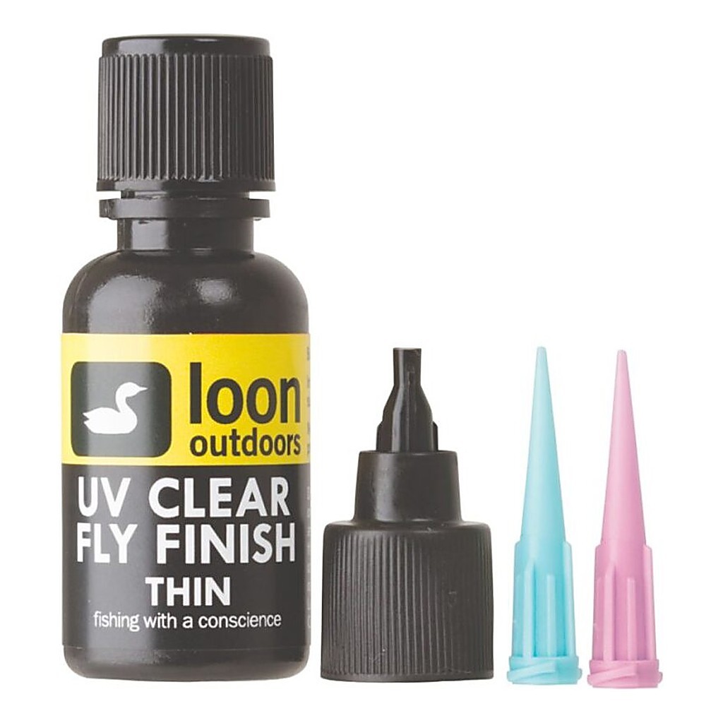 Loon UV Clear Fly Finish - Thin (1/2 oz.) dans le groupe Accessoires de pêche / Super Glue & Epoxy / Colle UV l\'adresse Sportfiskeprylar.se (F0099)