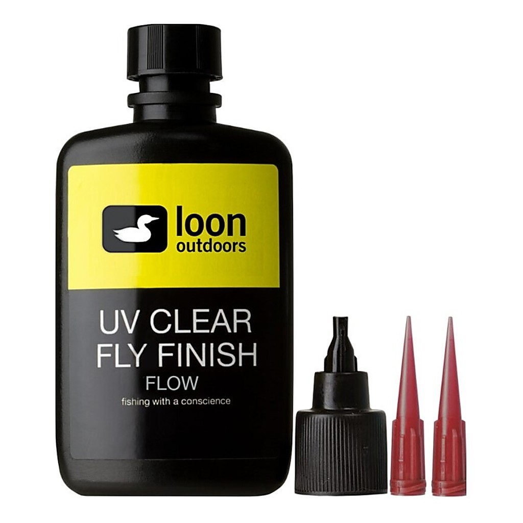 Loon UV Clear Fly Finish - Flow (2 Oz) dans le groupe Techniques de pêche / Peche a la mouche / Fabrication mouche / Matériel fabrication mouche / Chimique l\'adresse Sportfiskeprylar.se (F0122)