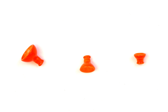 Frödin FITS Tungsten Turbotuber - Fl Orange S dans le groupe Hameçons et terminal tackle / Fabrication mouche / Matériel fabrication mouche / Tubes l\'adresse Sportfiskeprylar.se (F105-01)
