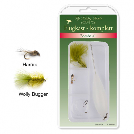 Flugkast Komplett - Bomba #1-15g dans le groupe Leurre de la peche / Bombette peche / Bombette l\'adresse Sportfiskeprylar.se (F114-001)