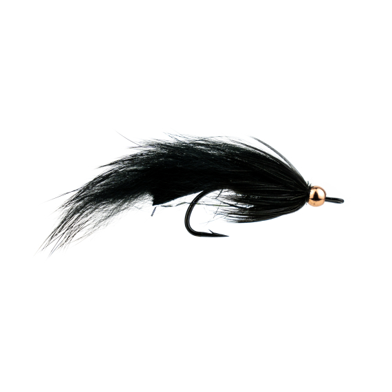 Zonker Black BH # 6 dans le groupe Leurre de la peche / Mouches / Streamers l\'adresse Sportfiskeprylar.se (F30-1081-6)