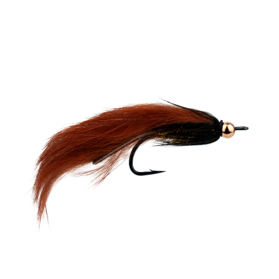 Zonker Brown BH # 6 dans le groupe Leurre de la peche / Mouches / Streamers l\'adresse Sportfiskeprylar.se (F30-1082-6)