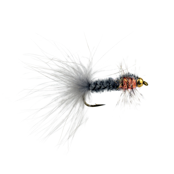 Montana Grey/Orange Streamer BH # 6 dans le groupe Leurre de la peche / Mouches / Streamers l\'adresse Sportfiskeprylar.se (F30-1094-6)