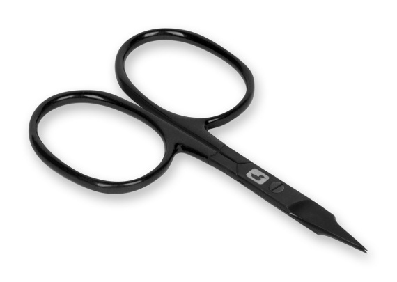 Loon Ergo Precision Tip Scissors - Black dans le groupe Outils et accessoires / Pinces et ciseaux / Ciseaux et coupe-fils l\'adresse Sportfiskeprylar.se (F6107)