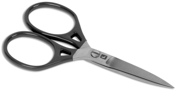 Loon Ergo 5\'\' Prime Scissors - Black dans le groupe Outils et accessoires / Pinces et ciseaux / Ciseaux et coupe-fils l\'adresse Sportfiskeprylar.se (F6117)