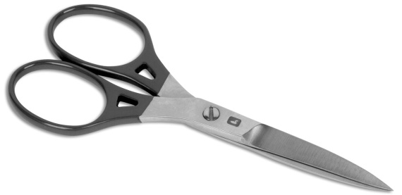Loon Ergo 6\'\' Prime Scissors - Black dans le groupe Accessoires de pêche / Pinces et ciseaux / Ciseaux et coupe-fils l\'adresse Sportfiskeprylar.se (F6118)