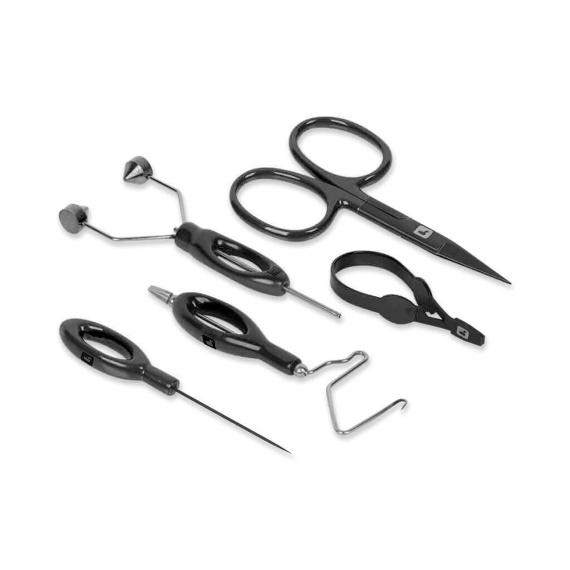 Loon Core Fly Tying Tool Kit - Black dans le groupe Hameçons et terminal tackle / Fabrication mouche / Outils fabrication mouche / Sets d\'outils fabrication de mouches l\'adresse Sportfiskeprylar.se (F6121)