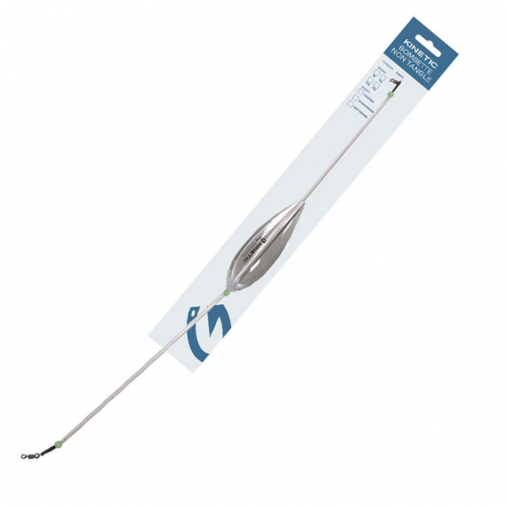 Kinetic Bombette Non Tangle Slow Sinking Clear - 20g dans le groupe Hameçons et terminal tackle / Bombettes l\'adresse Sportfiskeprylar.se (F693-095-234)