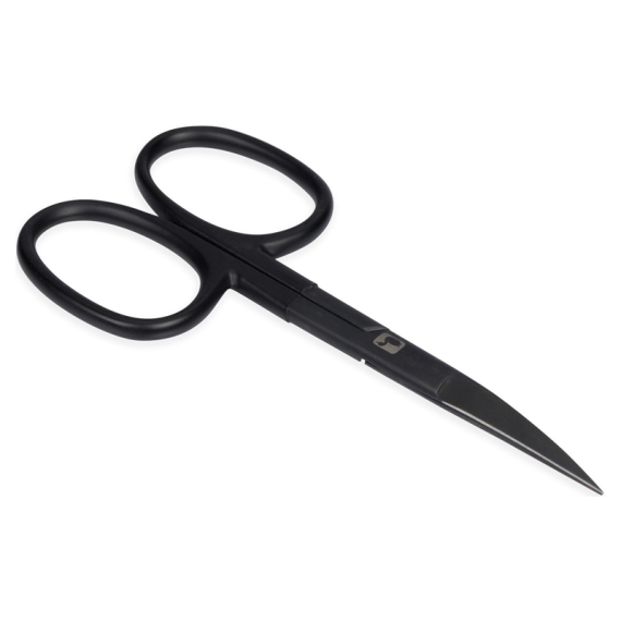 Loon Ergo Curved Hair Scissors - Black dans le groupe Accessoires de pêche / Pinces et ciseaux / Ciseaux et coupe-fils l\'adresse Sportfiskeprylar.se (F6961)