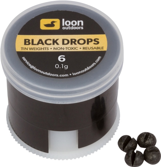 Loon Black Drop - Twist Pot dans le groupe Hameçons et terminal tackle / plomb de peche / Plombs et splitshots l\'adresse Sportfiskeprylar.se (F7136r)