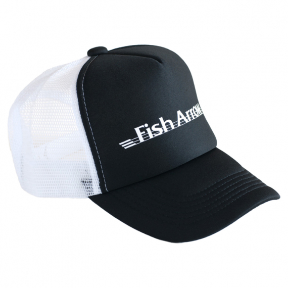 Fish Arrow Mesh Cap Black dans le groupe Habits et chaussures / Casquettes et chapeaux / Casquettes / Casquettes trucker l\'adresse Sportfiskeprylar.se (FA-4562178067804)