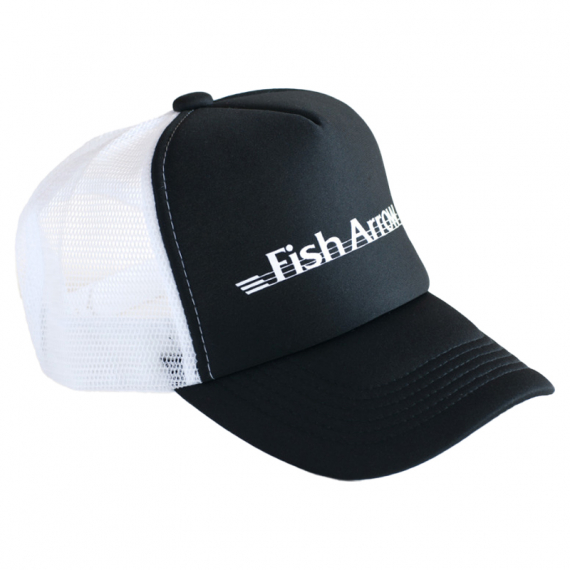 Fish Arrow Mesh Cap Black dans le groupe Habits et chaussures / Chapeau de peche, casquette peche / Casquettes / Casquettes trucker l\'adresse Sportfiskeprylar.se (FA-4562178067804)