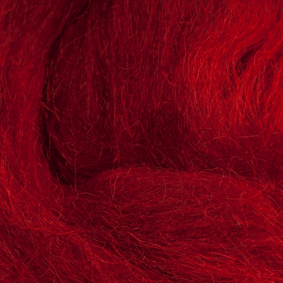 Senyo\'s Laser Hair, Red dans le groupe Hameçons et terminal tackle / Fabrication mouche / Matériel fabrication mouche / Autres matériaux synthétiques l\'adresse Sportfiskeprylar.se (FC0751-37)