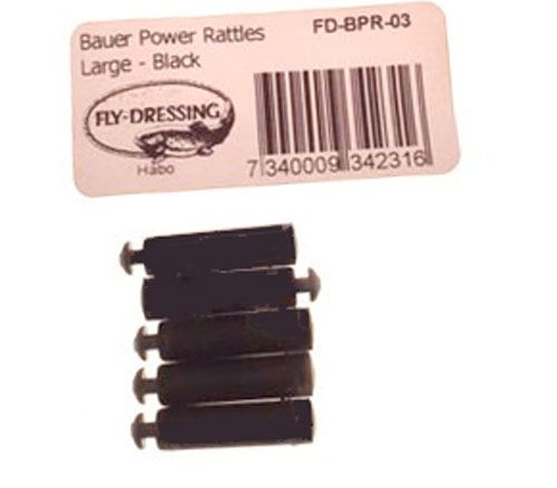 Bauer Power Rattles Large Black, 5-pack dans le groupe Hameçons et terminal tackle / Inserts billes l\'adresse Sportfiskeprylar.se (FD-BPR-03)