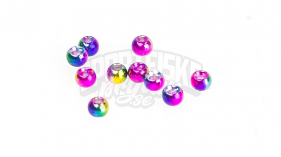 Brass beads 2.8mm - Rainbow dans le groupe Hameçons et terminal tackle / Fabrication mouche / Matériel fabrication mouche / Cones l\'adresse Sportfiskeprylar.se (FD-C1204)