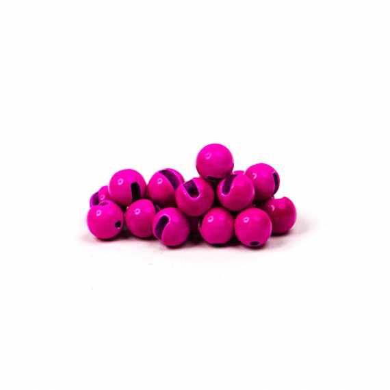Fly Dressing Slotted Tungsten Beads 3mm, Fluo Pink dans le groupe Hameçons et terminal tackle / Fabrication mouche / Matériel fabrication mouche / perles et shanks l\'adresse Sportfiskeprylar.se (FD-C2304)