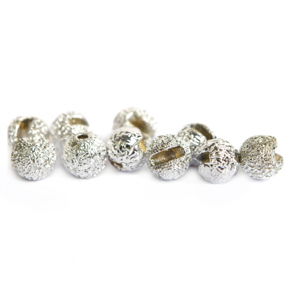 Gritty Slotted Tungsten Beads 3mm - Metallic Silver dans le groupe Hameçons et terminal tackle / Fabrication mouche / Matériel de montage de mouches / perles et shanks l\'adresse Sportfiskeprylar.se (FD-C2323)