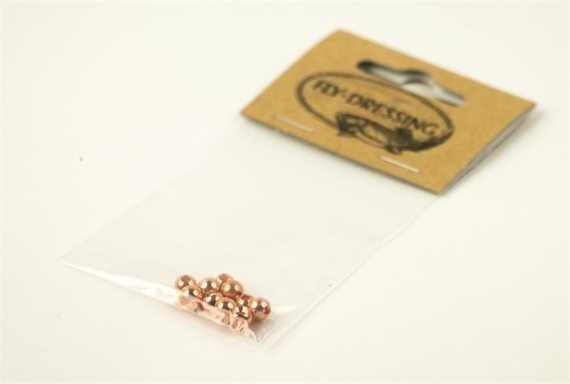 Bauer Pike Beads 0,6g - Copper dans le groupe Hameçons et terminal tackle / Fabrication mouche / Matériel fabrication mouche / perles et shanks l\'adresse Sportfiskeprylar.se (FD-C5002)