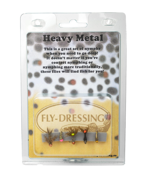 Fly Assortment Heavy Metal dans le groupe Leurre de la peche / Mouches / Kits mouche l\'adresse Sportfiskeprylar.se (FD037)