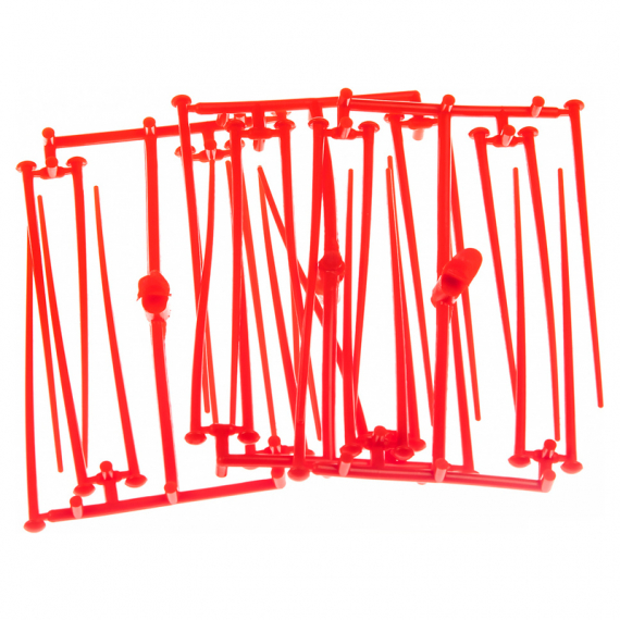 Ahrex Flexi Pegs - Red dans le groupe Accessoires de pêche / Paniers à soie l\'adresse Sportfiskeprylar.se (FD220-37)