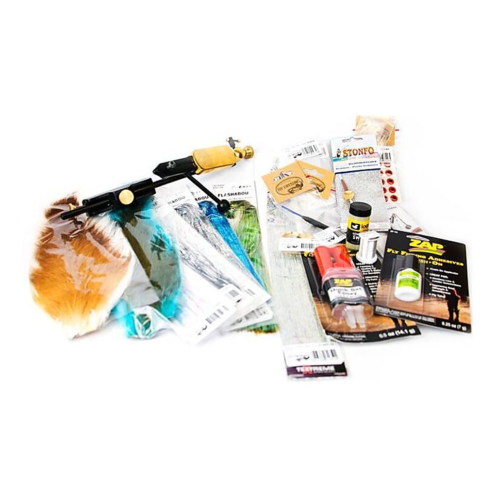 Bauers Pikefly Startup Kit dans le groupe Hameçons et terminal tackle / Fabrication mouche / Kits fabrication mouche l\'adresse Sportfiskeprylar.se (FD725)