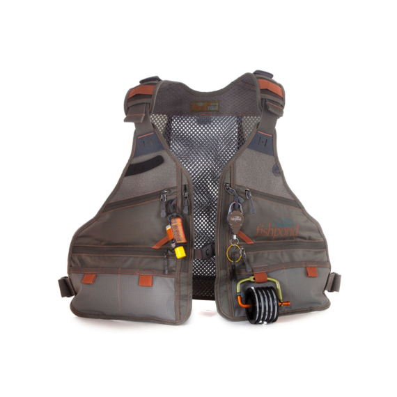 Fishpond Flint Hills Vest - Gravel dans le groupe Habits et chaussures / Habits / Vestes / Gilet peche mouche l\'adresse Sportfiskeprylar.se (FHV-G)