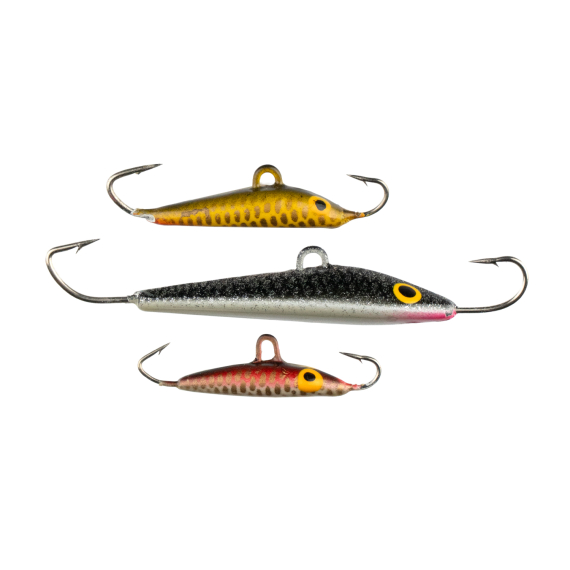 FIG Balanspirk - Mixpack - 3-pack dans le groupe Leurre de la peche / Leurres jigging sous glace / Dandinettes & Cuillers à jigger l\'adresse Sportfiskeprylar.se (FIGBALANS3P)