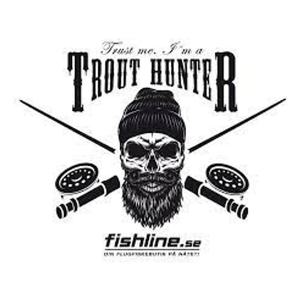 Fishline TROUTHUNTER sticker dans le groupe Autre / Autocollants l\'adresse Sportfiskeprylar.se (FL-STICK-THUNTER)