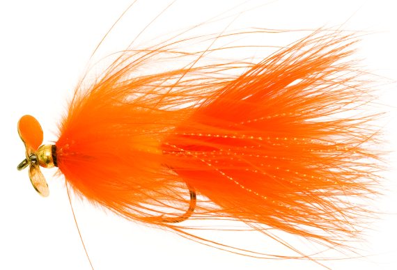 Herning Fly Propeller Flou Orange Kamasan B170 #2 dans le groupe Leurre de la peche / Mouches / Streamers l\'adresse Sportfiskeprylar.se (FL00115)