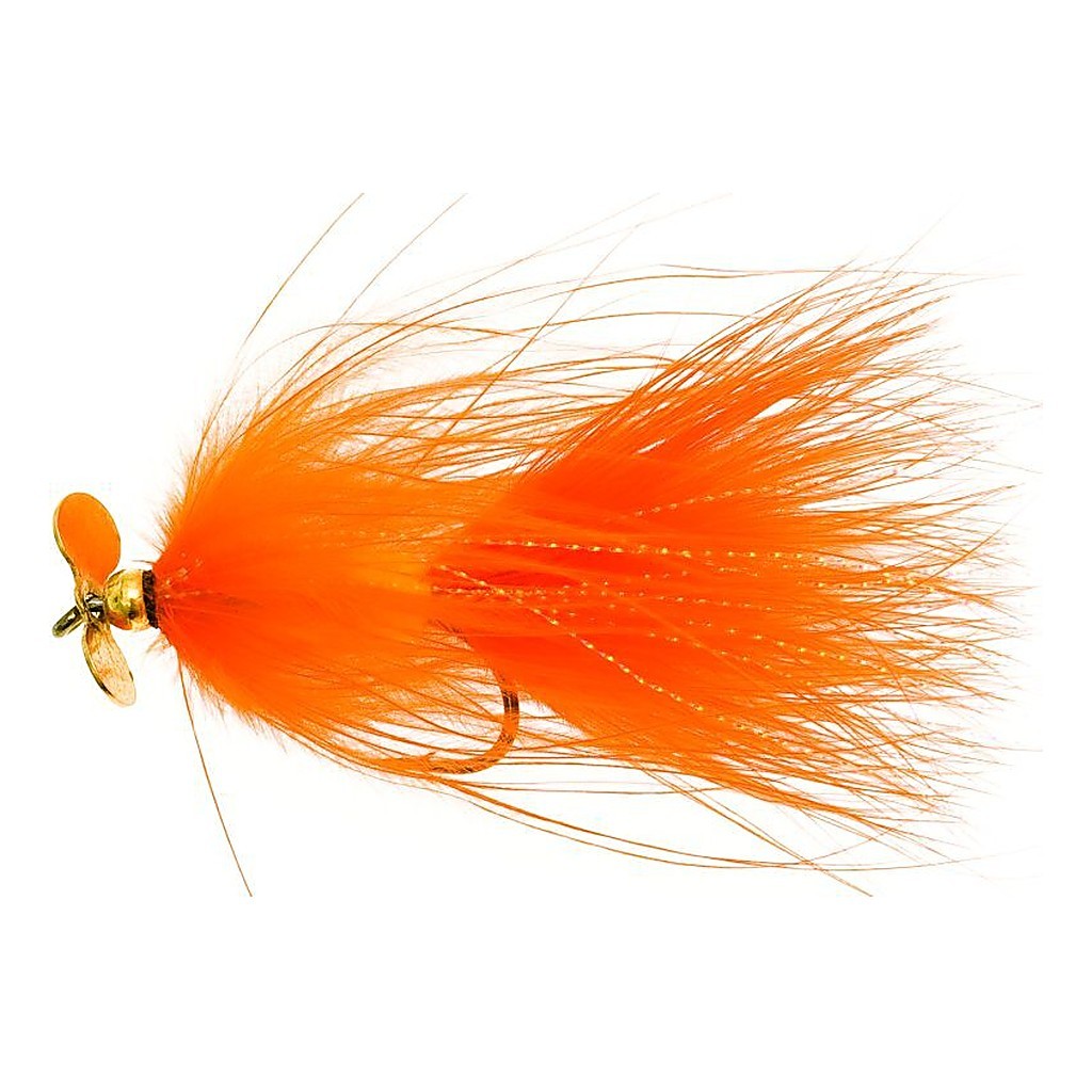 Herning Fly Propeller Flou Orange Kamasan B170 #2 dans le groupe Leurre de la peche / Mouches / Streamers l\'adresse Sportfiskeprylar.se (FL00115)